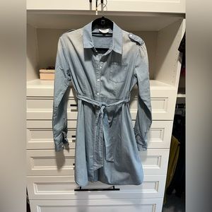 Seraphine maternity chambray tunic / dress